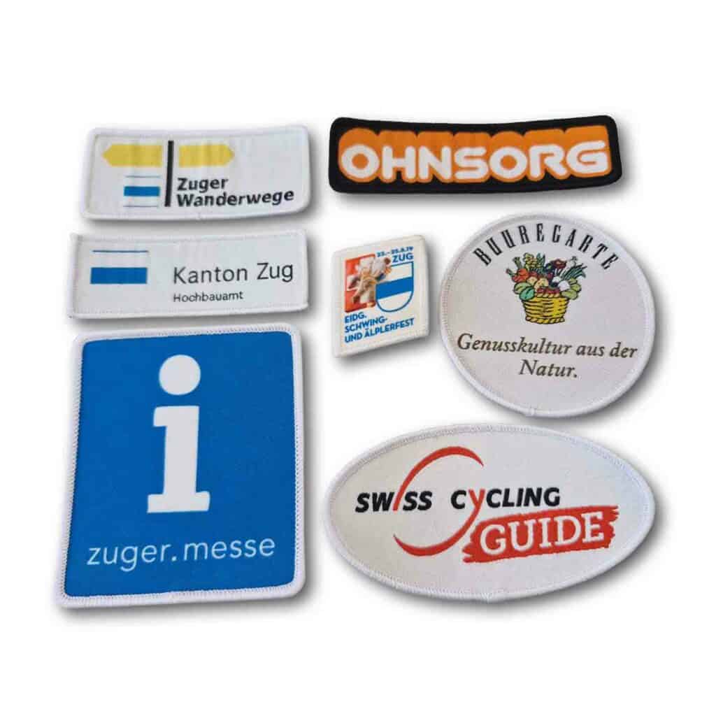 Aufnäher gewebt