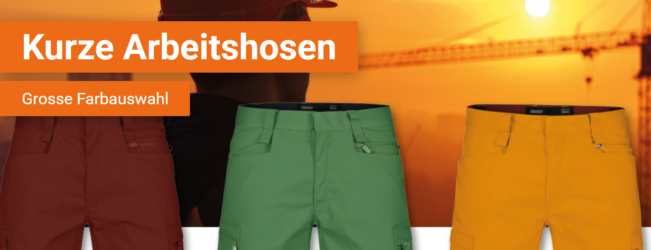 Shorts für Bau und Handwerker: Funktional, robust und komfortabel